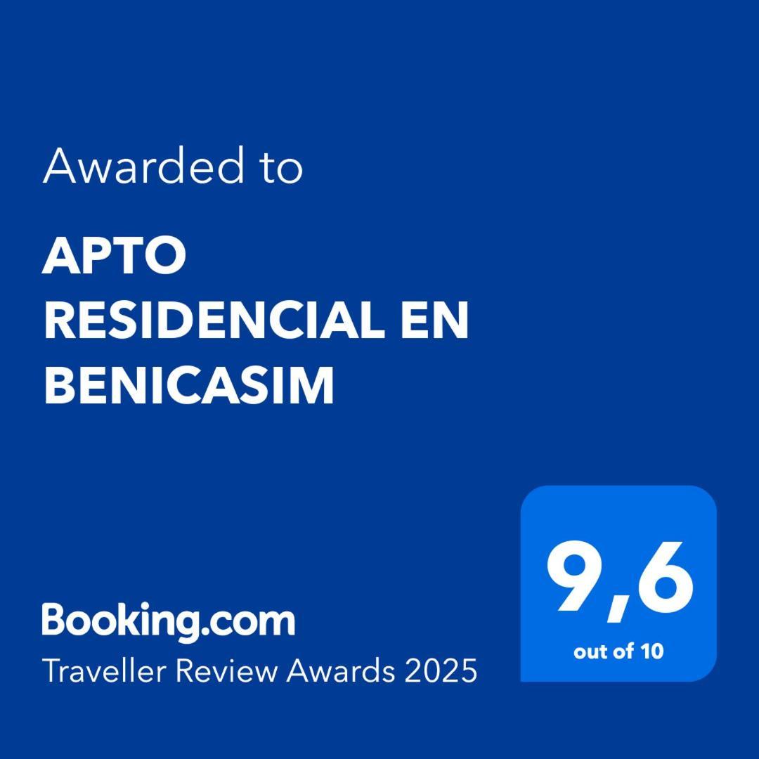 Apto Residencial En Benicasim Бенікасім Екстер'єр фото